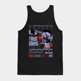 True Crime Fan Streetwear - Dark Aesthetic Tank Top